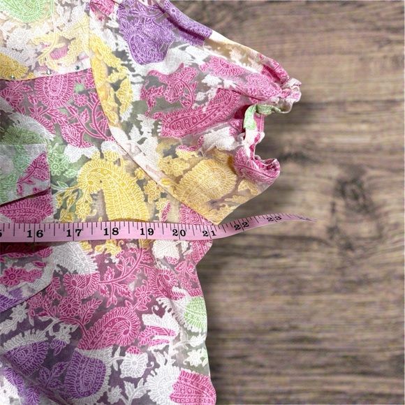 Cowgirl Legend Floral Paisley snap Button Down Top - Picture 3 of 7